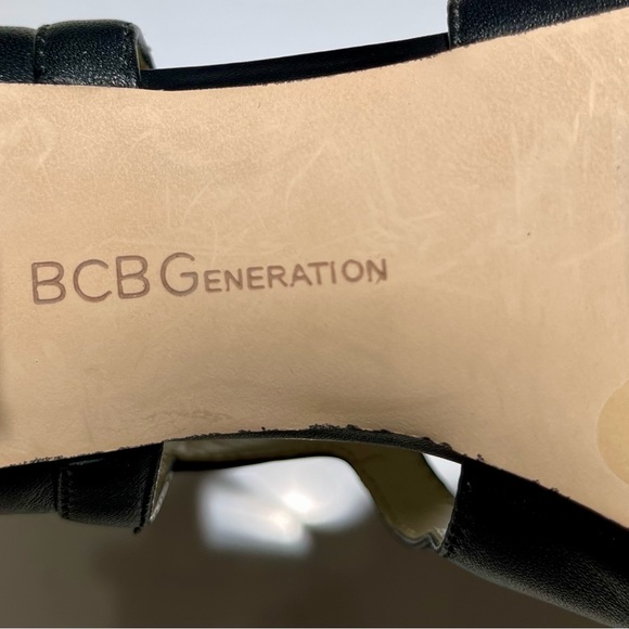 BCBGeneration women’s Carlena black leather heels, Size 6M - Picture 3 of 7